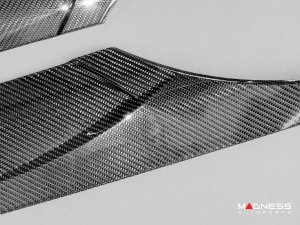 Jaguar F-TYPE Exterior Trim - Side Fender Panel Trim Kit - Carbon Fiber